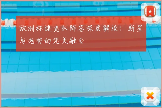 欧洲杯捷克队阵容深度解读：新星与老将的完美融合